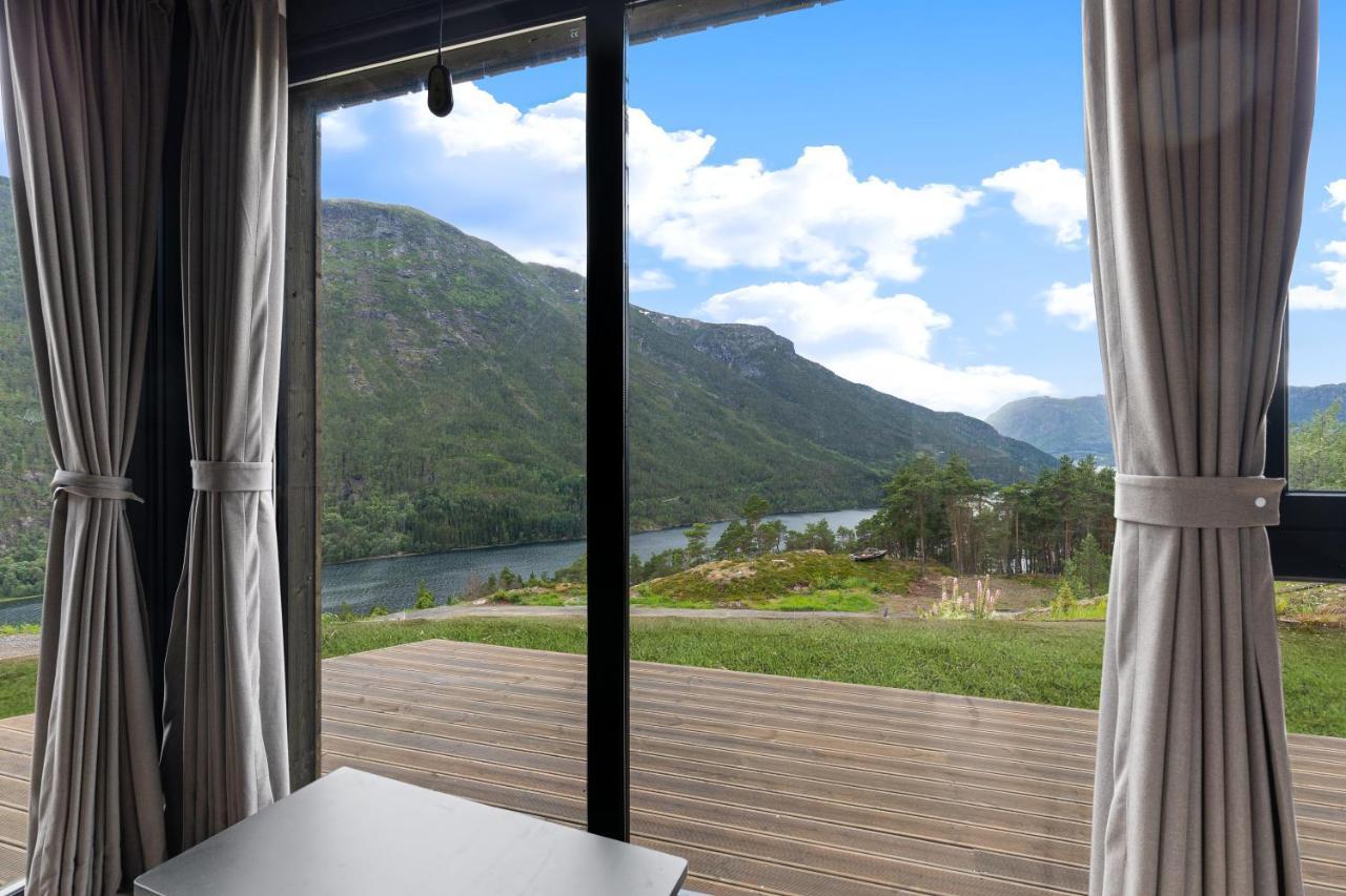Sogndal Fjordpanorama - Studio Cabins With View Exterior photo