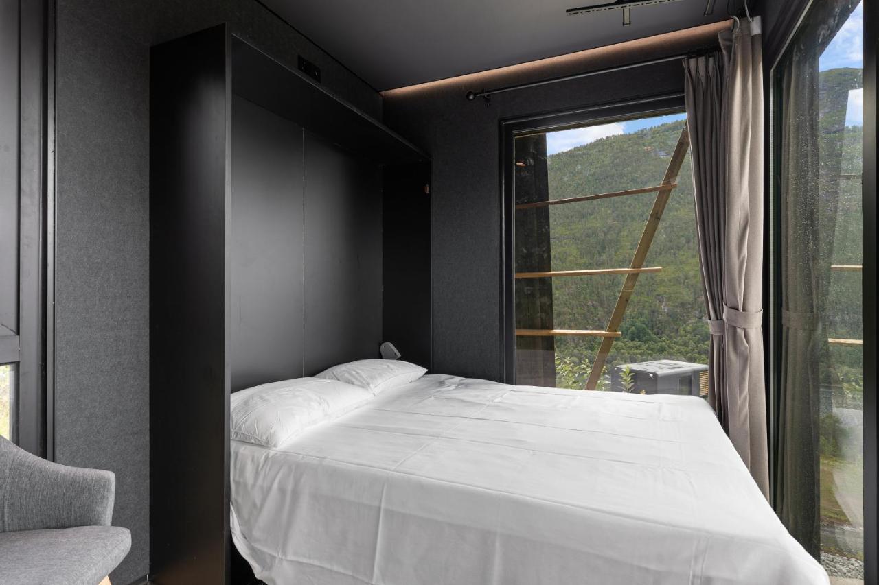 Sogndal Fjordpanorama - Studio Cabins With View Exterior photo
